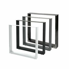 Steelboxx Design Tischkufen Tischgestell Tischbeine 2er Set Stahl Tisch Kufen