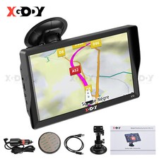 XGODY 9'' Zoll GPS POI Blitzer Navigationsgerät Für LKW PKW BUS Navi Navigation