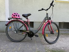 26 Zoll Mädchen Fahrrad Mit Blumen Details Von Zündapp,Top Zustand+Helm(Abus)