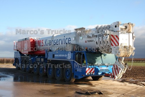 Lkw foto terex kranwagen - terex,