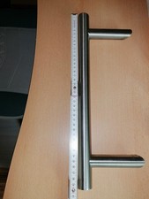 Edelstahl Stoßgriff Haustürgriff 40cm ,Türgriff / Türdrücker Edelstahl 