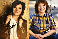 2 Autogramme Nicki Schlager