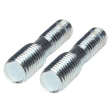 2x Stehbolzen Auspuff Krümmer