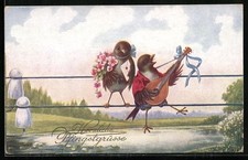 Künstler-AK C. Öhler: Zwei