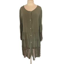 💙 Damen Hemdblusen Kleid