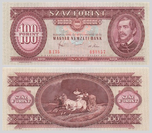 Ungarn hungary 100 forint - ungarn, /