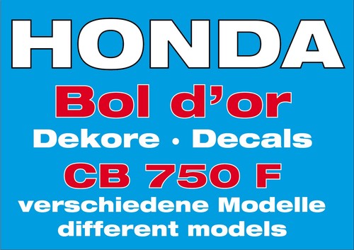 Honda 750 dekorsätze - honda, cb