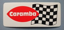 Aufkleber Motorsport Oldtimer Formel 1 Rallye Caramba Motoröl 12 x 5 cm