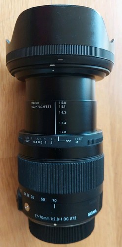 Sigma 70mm 8 4 dc - 17-70mm,
