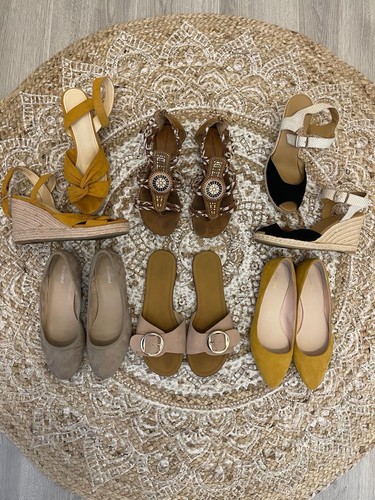 Paar damen sommer - sommer, schuhe