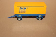 AMW  1:87 2 Achs LKW  Wechsel  Pritsche Planen  Anhänger TKN Spedition (ö66)