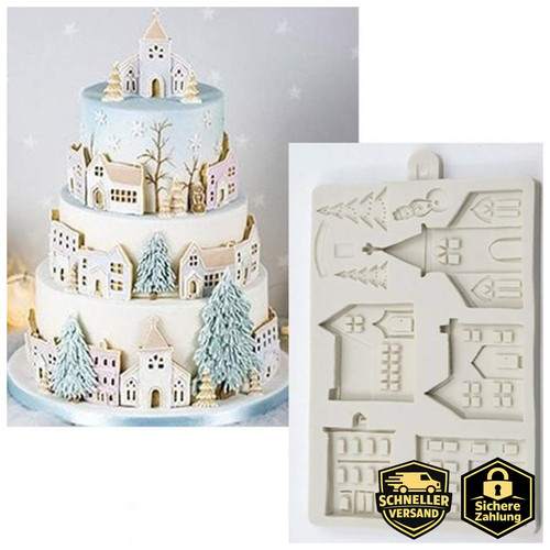 Kuchenform silikon weihnachten - silikon,