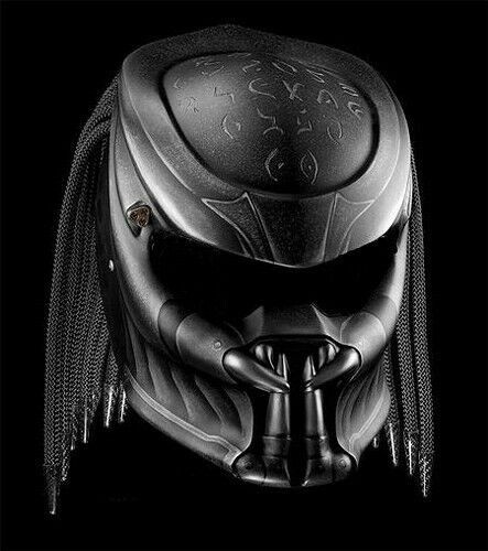 Top predator helm custom - top, black