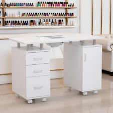 Profi Manikürtisch Nageltisch mit 3 Schublade Maniküre Tisch für Nagelstudio