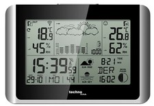Technoline WS 6767 - kabellose Funkwetterstation mit bis zu 3 Außensender 