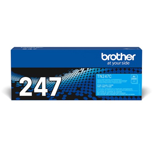 Brother toner 247c cyan - brother,
