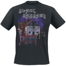 Black Sabbath T-Shirt Herren Black Sabbath Tracklist schwarz Band-Merch, Bands