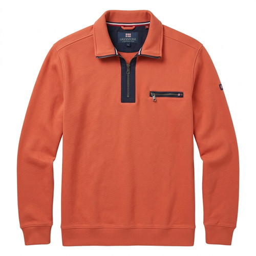 Greystone pullover 4xl orange - pullover,