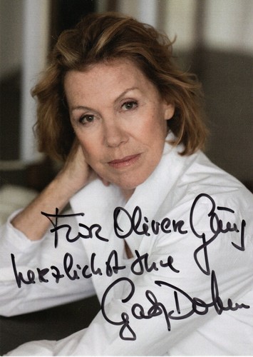 Gaby dohm original signierte - gaby,