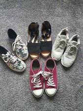 Sommerliches buntes schuhpaket - sommerliches,