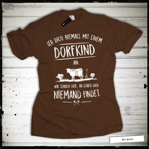 Leg dich niemals dorfkind - dich,
