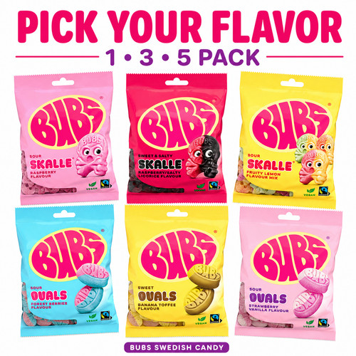 Bubs swedish candy pick - bubs,