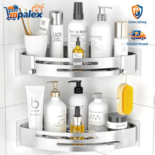 2x Duschablage ohne Bohren