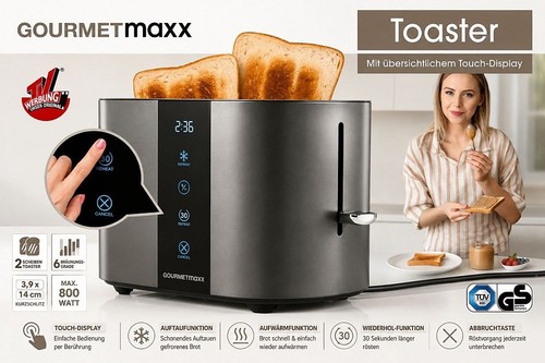 Toaster doppelschlitz toast - doppelschlitz,