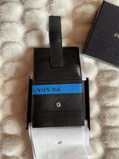 PRADA Kreditkartenetui Schwarz