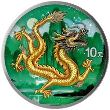 Silbermünze china - oz,