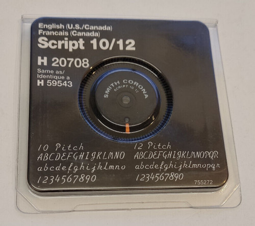 Smith corona typenrad - smith,