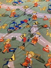 Baustellen Kinder Bettwäsche 135x200 + 80x80 Kissen Reißverschl. 100% Polyester