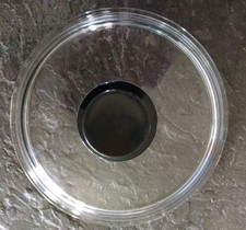 Glasdeckel Topfdeckel Pfannendeckel, Schott-Glas mit Kunststoffgriff 22cm Durchm