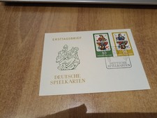 Ersttagsbrief Deutsche Spielkarten mit DDR 1299 und 1301