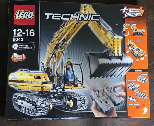 Lego technic 8043 raupenbagger - lego,