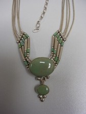 2466-925er Silber Collier Alt