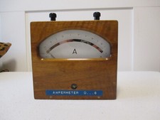 Antikes Ampermeter von Gossen