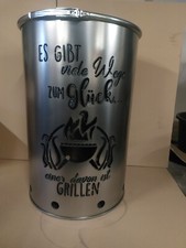 Feuertonne mit - Grillen -
