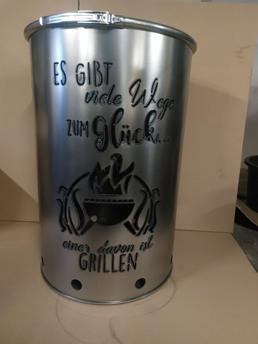 Feuertonne mit grillen - feuertonne,