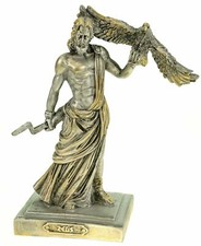 Alabaster dekofigur zeus der - zeus,