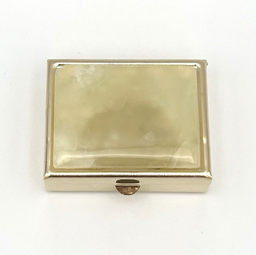 Vintage pillendose onyx marmor - vintage,