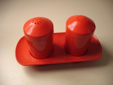 Pop rotes Kunsstoff Pfeffer und Salz EMSA tolles Design 70er