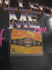Edibas WWF WWE Tag Team Champions Belt Lamincards Wrestling Trading Card