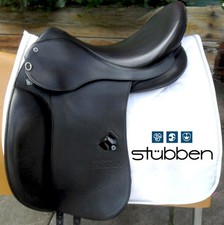 Dressursattel stübben "Virginia" |  17,5'' Zoll | sehr guter Zustand | schwarz