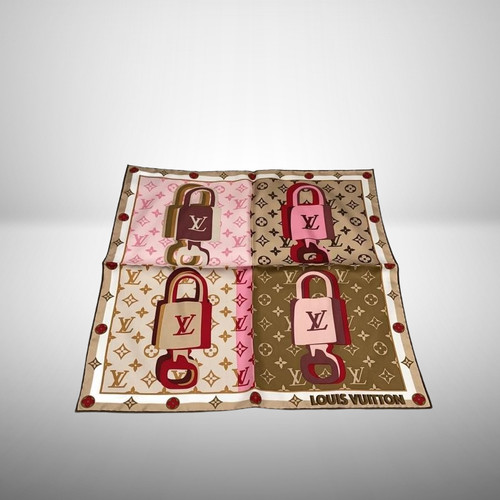 Louis vuitton seidentuch braun - louis,