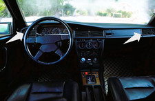 Getränkehalter Cupholder versteckt ausziehbar für Mercedes Benz W201 190E 190D