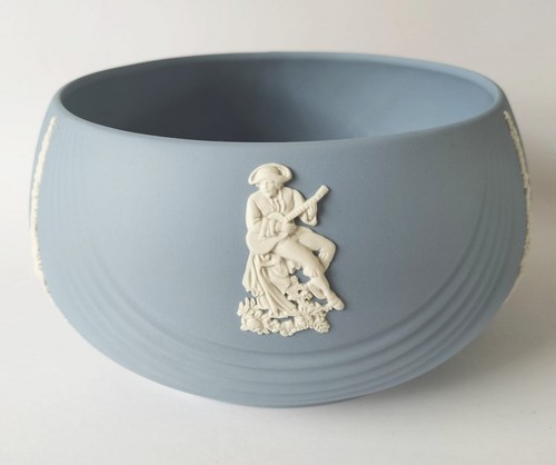Wedgwood jasper blue bowl - jasper,