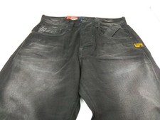 G-Star RAW 3301 Jeans Herren 28/34 W28 L34 Hose Attacc Straight schwarz anthrazi