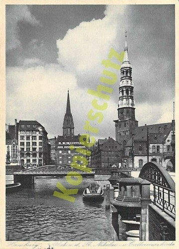 Hamburg nikolai - ak, st.nikolai