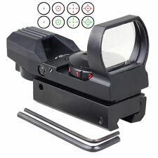 Grün Rot Dot Sight Visier Leuchtpunktvisier Reflex 4 Reticles für 20mm Schiene